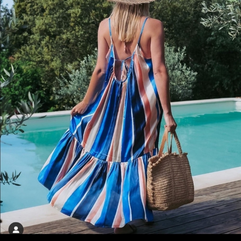 LemLem x H&M Striped Maxi Dress